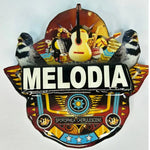 PLACA DE COLEIRO  PERSONALIZADA EM 3D COM NOME DO PÁSSARO