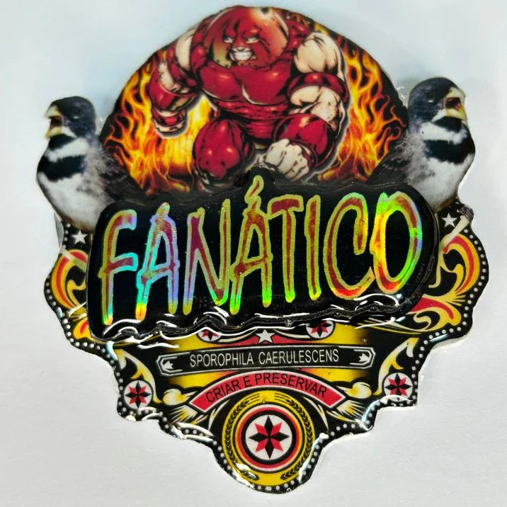 PLACA DE COLEIRO  PERSONALIZADA EM 3D COM NOME DO PÁSSARO