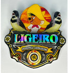 PLACA DE COLEIRO PAULISTA PERSONALIZADA EM 3D COM O NOME DO PÁSSARO