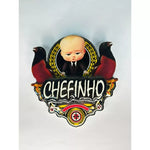 PLACA DE CURIÓ PERSONALIZADA EM 3D COM NOME DO PÁSSARO