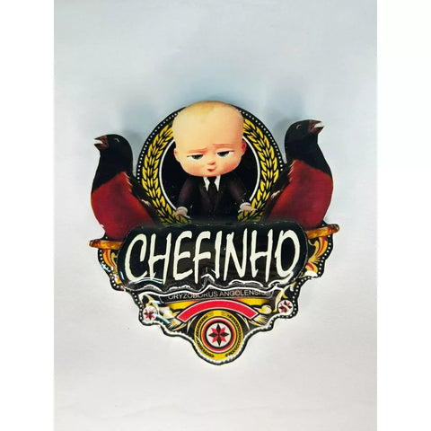 PLACA DE CURIÓ PERSONALIZADA EM 3D COM NOME DO PÁSSARO