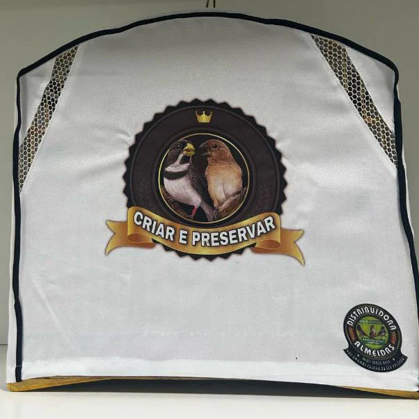 Capa para gaiola de passeio de coleiro simples