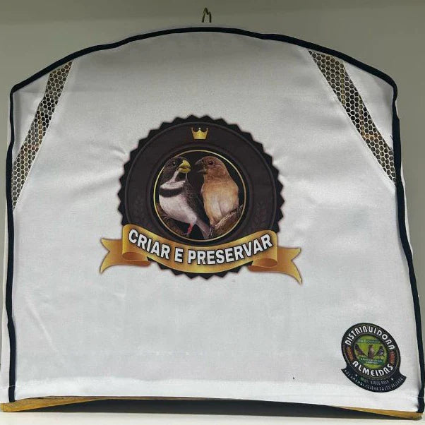 Capa para gaiola de passeio de coleiro simples