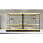 VOADOR MOTEL QUADRADO COMPLETO - 72CM ARAME (1 DIVISÓRIA) - MALHA FINA