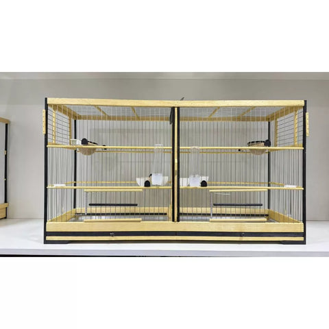 VOADOR MOTEL QUADRADO COMPLETO - 72CM ARAME (1 DIVISÓRIA) - MALHA FINA