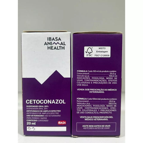 CETOCONAZOL SUPENSÃO 20ML