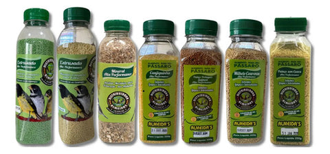Kit Alimentação Natural Completo Extrusados E Grãos