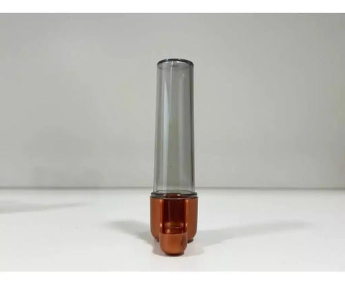 Kit C/ 12 Bebedouro Fumê Base Cobre 30ml 71.6 - Malha Fina 1.2v Fumê