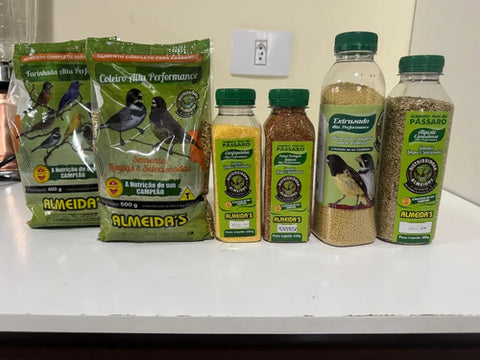 Kit Coleiro Alta Performance Premium  Nutrição De Criador