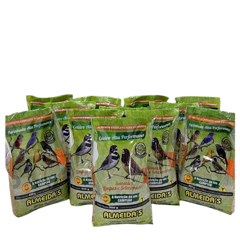 kit - 10 COLEIRO ALTA PERFORMANCE + 2 FARINHADA ALTA PERFORMANCE