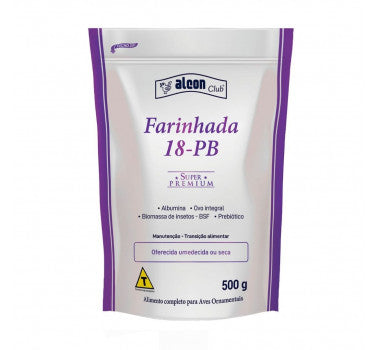 Alcon Club Farinhada 18-PB 500g Super Premium Para Aves Ornamentais - 500G