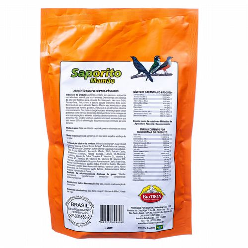 KIT - 2 BIOTRON SAPORITO MAMÃO 400G cada