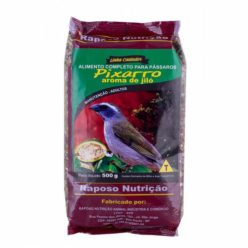 PIXARRO AROMA JILÓ 500GR - LINHA CANTADOR