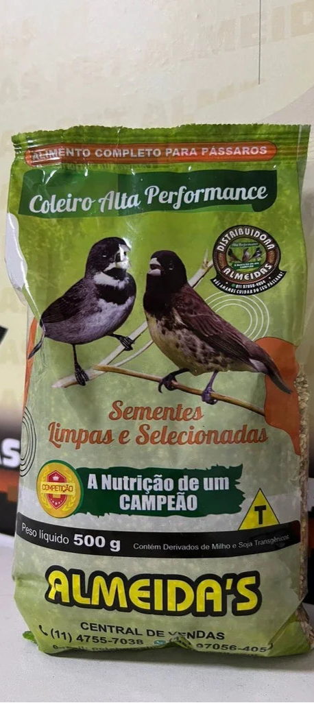 Fardo c/ 10 - Coleiro Alta Performance